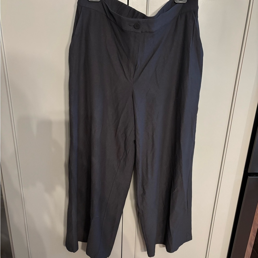 Eileen Fisher size 14 wide leg cropped pants
